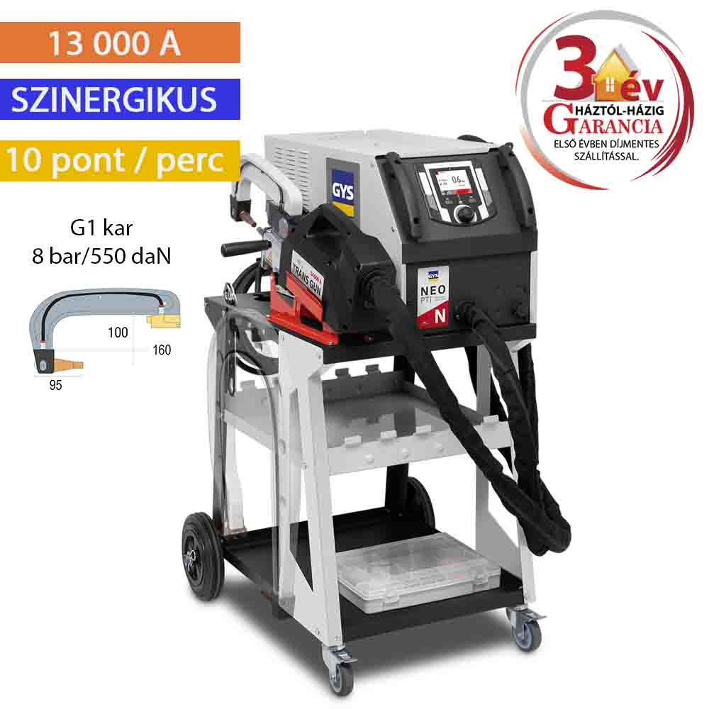 GYSPOT PTI NEO ponthegesztő G1 karral, 400 V termék fő termékképe