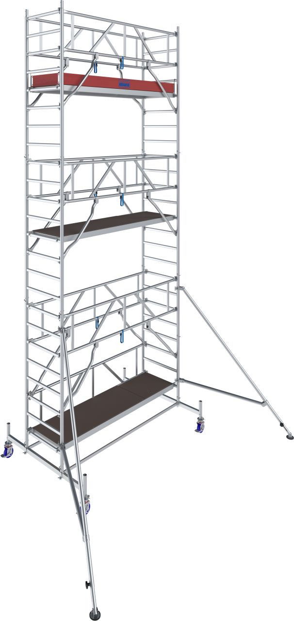 Krause STABILO Professional gurulóállvány, 10 -es sorozat, mezőméret: 2.5 m x 0.75 m, munkamagasság: 7.4 m termék fő termékképe
