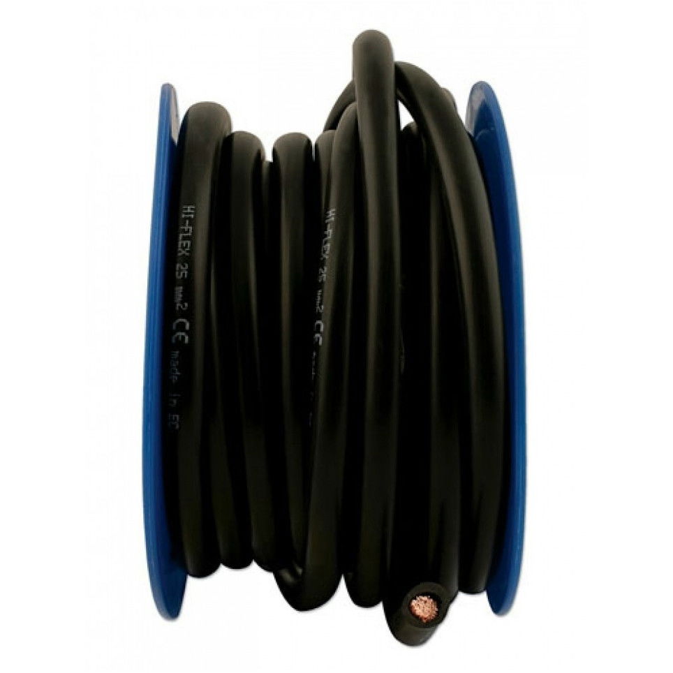 Connect CON-30060 indítókábel, fekete, 12V, 25 mm2, 10 méter termék fő termékképe