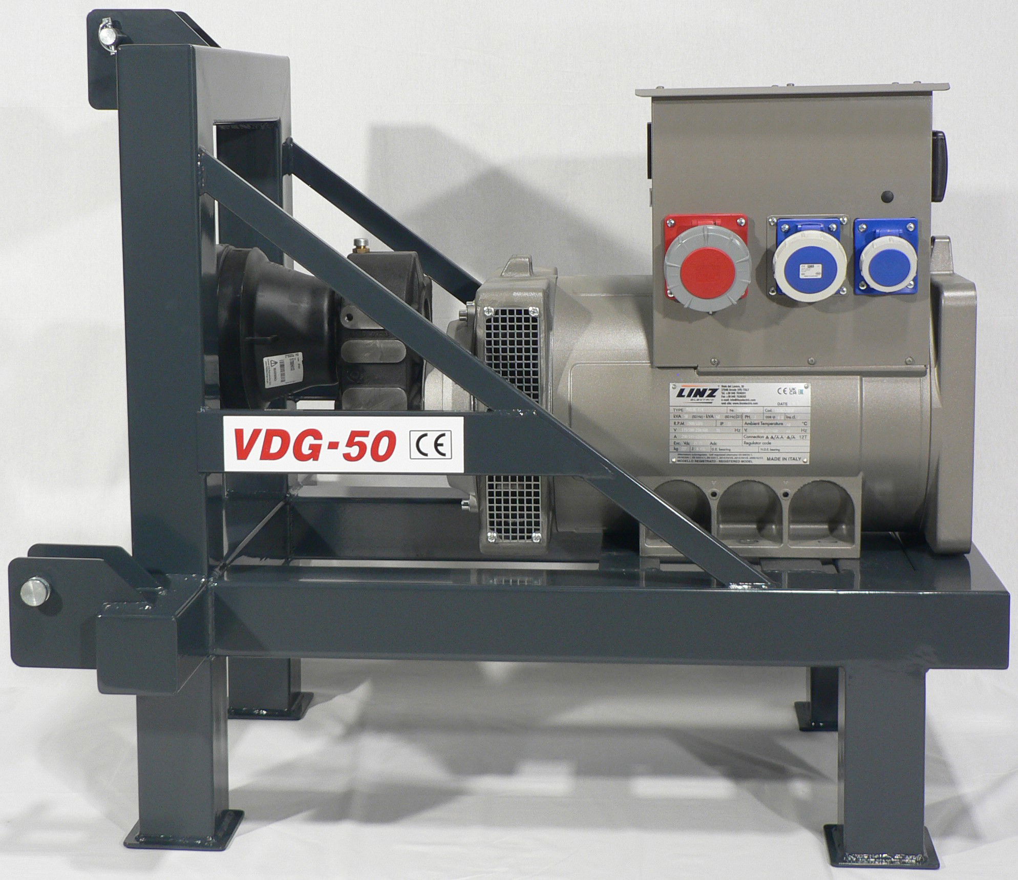 VDG 50 traktormeghajtású áramfejlesztő termék fő termékképe